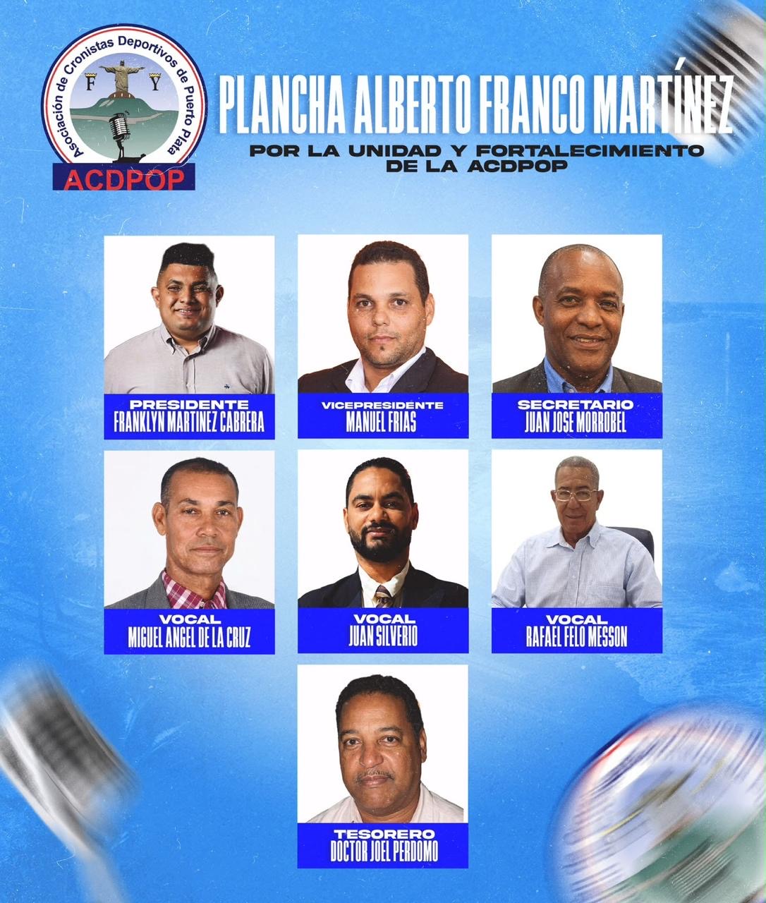Franklyn Martínez electo nuevo presidente de la Asociación de Cronistas Deportivos de Puerto Plata (ACDPOP)