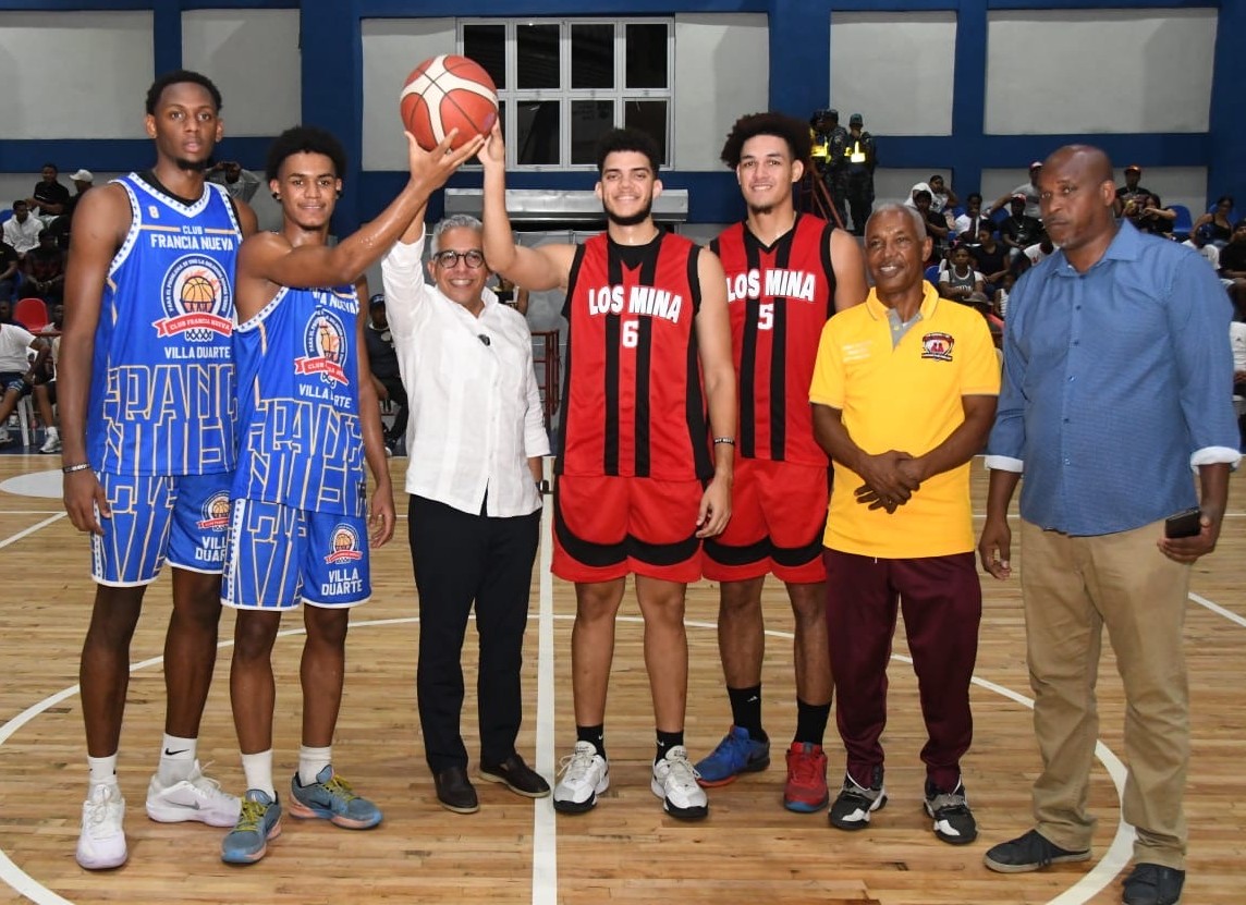 Clubes Virgilio Frías y Francia Nueva triunfan en inicio torneo basket U25 interclubes