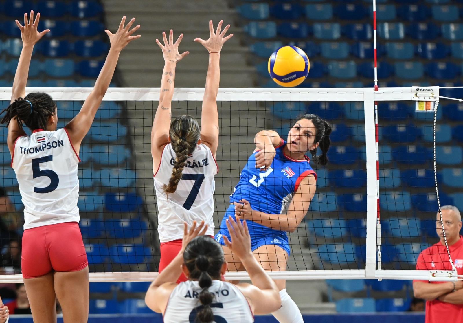 Puerto Rico derrota 3-0 a Costa Rica en Torneo NORCECA