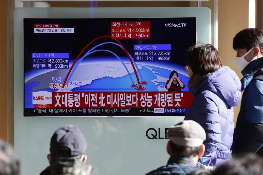 Pionyang vuelve a lanzar al menos otro proyectil hacia el mar de Japón en un mismo día